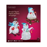 LUČKE LUMINEO SNEŽAK Z LUČKAMI SORTIRANO