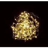 LUČKE MQ 100 MINI LED BELE BATERIJSKE TRANSPAR. ŽICA