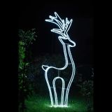 LUČKE MQ JELEN LED 200X76X16 CM BELE BARVE