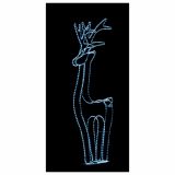 LUČKE MQ JELEN LED 200X76X16 CM BELE BARVE