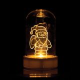 LUČKE MQ LED ČAJNA Z MOTIVOM TOPLO BELA BATERIJSKA