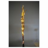 LUČKE MQ VRBOVE VEJE RJAVE 100 CM TOPLO BELE 30 LED