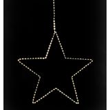 LUČKE MQ ZVEZDA Z LUČKAMI 58X55 CM