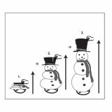 LUČKE UNICOM SNEŽAK ZLOŽLJIVI 120 CM