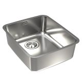 NERJAVNO POMIVALNO KORITO ALVEUS LUNO 40, SATIN 480X400 MM