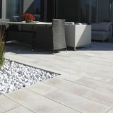 BETONSKA PLOŠČA SEMMELROCK LUSSO TIVOLI, PLOŠČA 60/30/4.5 CM. KREMNO BELA