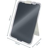 MAGNETNA TABLA LEITZ COSY-WOW STEKLENA NAMIZNA POKONČNA SIVA 39470089