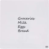 MAGNETNA TABLA NOBO TABLE QUARTER 36X36 CM BELA 1903802