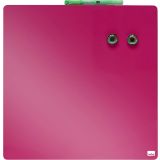 MAGNETNA TABLA NOBO TABLE QUARTER 36X36 CM ROZA 1903803