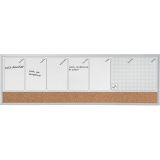 MAGNETNA TABLA NOBO TABLE QUARTER 58.5X19 CM PLANER TEDENSKI 1903780