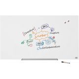 MAGNETNA TABLA NOBO TABLE STEKLENA 99.3X55.9 CM DIAMOND BELA 1905176