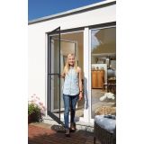 SCHELLENBERG KOMARNIK ZA VRATA Z ALUMINIJASTIM OKVIRJEM PLUS 100X210 ANTRACIT