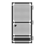 SCHELLENBERG KOMARNIK ZA VRATA Z ALUMINIJASTIM OKVIRJEM PLUS 100X210 ANTRACIT