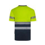 MAJICA KRATKI ROKAV VELILLA NAVY BLUE + NEON YELLOW + ODSEVNI TRAK ŠT.S