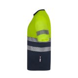 MAJICA KRATKI ROKAV VELILLA NAVY BLUE + NEON YELLOW + ODSEVNI TRAK ŠT.S