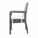 STOL IZ UMETNEGA RATANA BIVA MALAGA JAZZ Z BEŽ BLAZINO