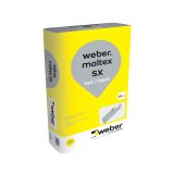 GRADBENO LEPILO WEBER SAINT GOBAIN MALTEX SX BELO. LEPILO ZA PLINOBETON. 25 KG