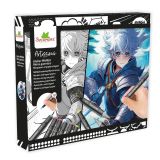 MANGA USTVARJALNI SET, WARRIOR HEROES
