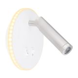 DEKORAT. STENSKA SVETILKA MANY 6W BELA WW