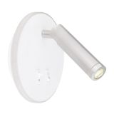 DEKORAT. STENSKA SVETILKA MANY 6W BELA WW