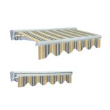 MARKIZA HOOEASY 300X200 CM MOD.E1100B EL POLKASETNA RUM/SIV/BELA