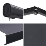 MARKIZA, TENDA NATERIAL LOBY 300X200 CM, SIVA ROČNA, KASETNA