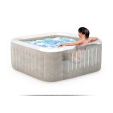 MASAŽNI BAZEN INTEX CHEVRON DELUXE SQUARE ZA 6 OSEB