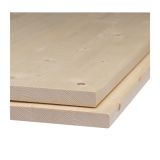 MASIVNA LEPLJENA PLOŠČA SCHWEIGHOFER SMREKA 1000X500X18 MM STANDARD, B/C KVALITETA