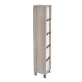 VISOKA OMARICA CERSANIT CITY 180 SIVI HRAST 35X180X30 CM