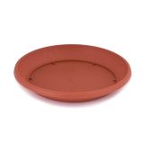 PE PODSTAVEK ZA LONEC BLUMAX MEDITERAN 20CM TERAKOTA