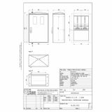 MERILNA OMARICA PREBILPLAST PS 5 NT/2 / 2XOKNO+ROČICA PROSTOSTOJEČA 530X820X320