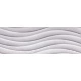 STENSKA PLOŠČICA CERAMICA KONSKIE MILANO SOFT GREY WAVE 25X75 DEKOR