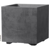 PE ZUNANJI LONEC DEROMA MILLENIUM 25X25, VIŠ 25CM ANTRACIT