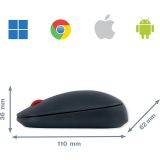 MIŠKA/KAZALNIK LEITZ BREZŽIČNA COSY SIVA 65310089