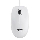 MIŠKA/KAZALNIK LOGITECH B100, BELA