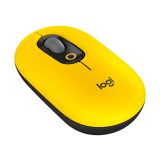 MIŠKA/KAZALNIK LOGITECH POP MOUSE, RUMENA