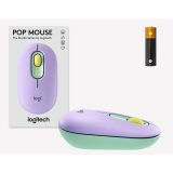 MIŠKA/KAZALNIK LOGITECH POP MOUSE, VIJOLIČNA
