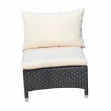 GARNITURA UMETNI RATAN BIVA MODUS 5-DELNA, BEŽ BLAZINE