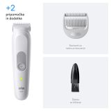 MOŠKI UREJEVALNIK BRAUN ZA TELO BG3500 +2 NASTAVKA
