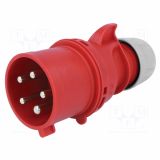 MOTORSKI VTIKAČ PCE 5X32A 400V TWIST IP44