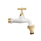 MS PRIKLJUČEK ZA VODO AQUAJET VRTNA PIPA BELA