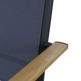 KOVINSKI STOL NATERIAL ORIS 67X58X110 T.SIV ALU, ZLOŽLJIV