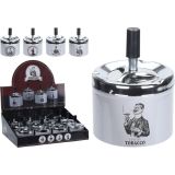 PEPELNIK EH NA PRITISK 9X12 KOVINSKI Z 4 RAZLIČNI DEKORJI