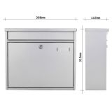 NABIRALNIK ROTTNER HOCHHAUS SREBRN 315X360X115MM