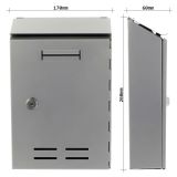 NABIRALNIK ROTTNER STANDARD SREBRN 260X170X60