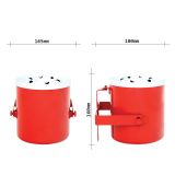 STENSKI PEPELNIK ROTTNER VELIK ALU RDEČ