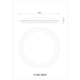 NADGRADNA SMART SVETILKA CARRY-S 30W CCT,+1X5W RGB FI 530MM