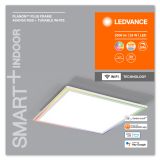 NADGRADNA SMART SVETILKA LEDVANCE 450X450MM RGBTW BELA SMART WIFI