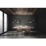 NADGRADNA STROP. SVETILKA BRILONER LED FRAME 40W CCT, DIM ČRNA