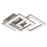 NADGRADNA STROP. SVETILKA EGLO HUERTA 15.5W WW SAT.NIKEL